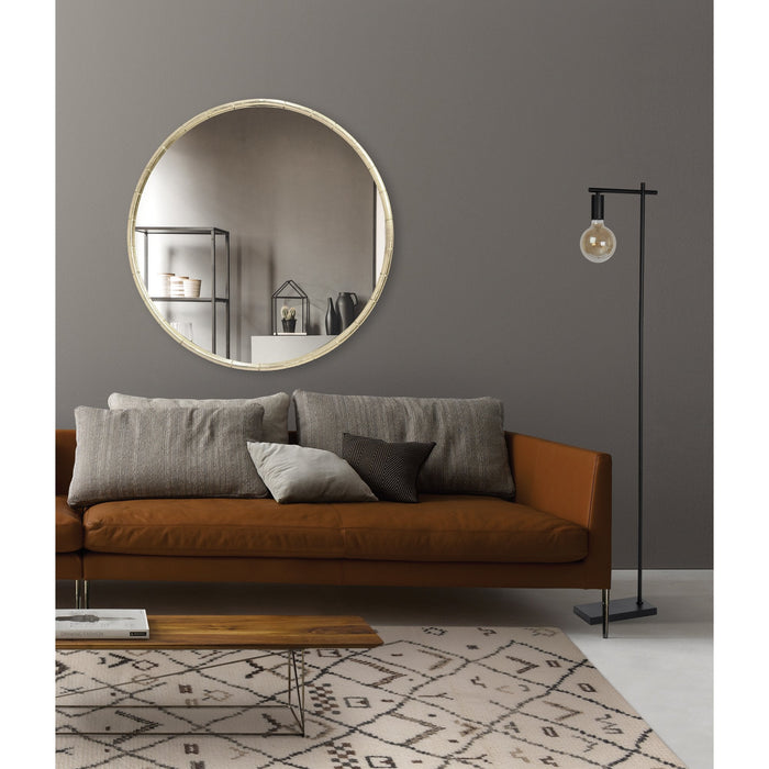 Renwil Dahlia Round Mirror With A Antique Brass With Model: MT2334