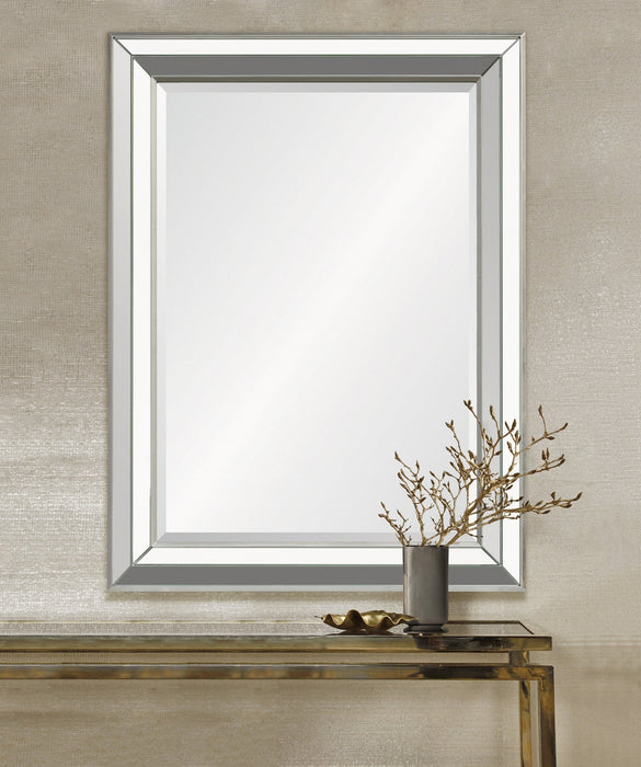 Renwil Hawkwell Rectangle Bevelled Mirror With A Model: MT2219