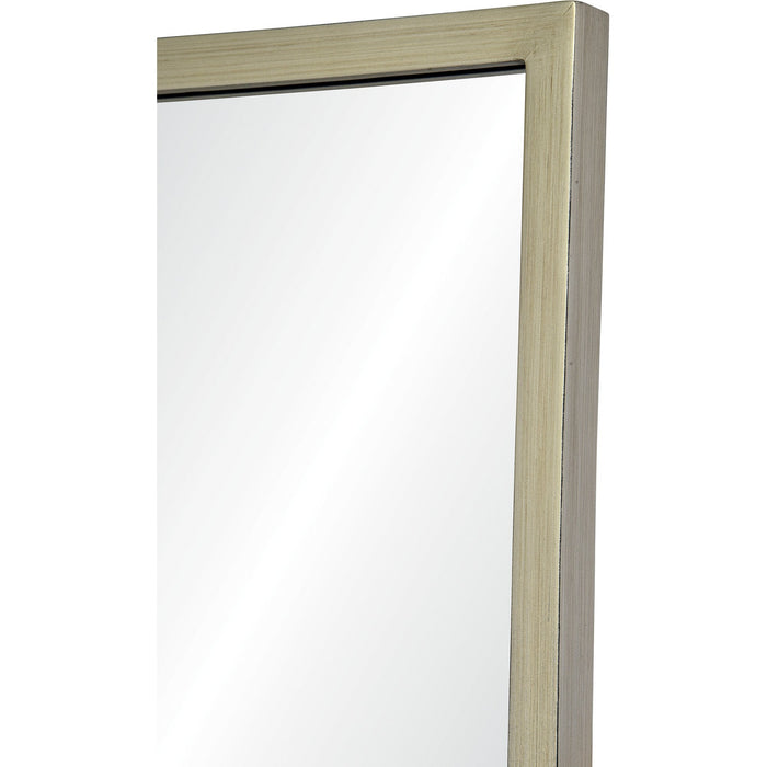 Renwil Ingrave Rectangle Mirror With A Sliver Leaf Model: MT2208