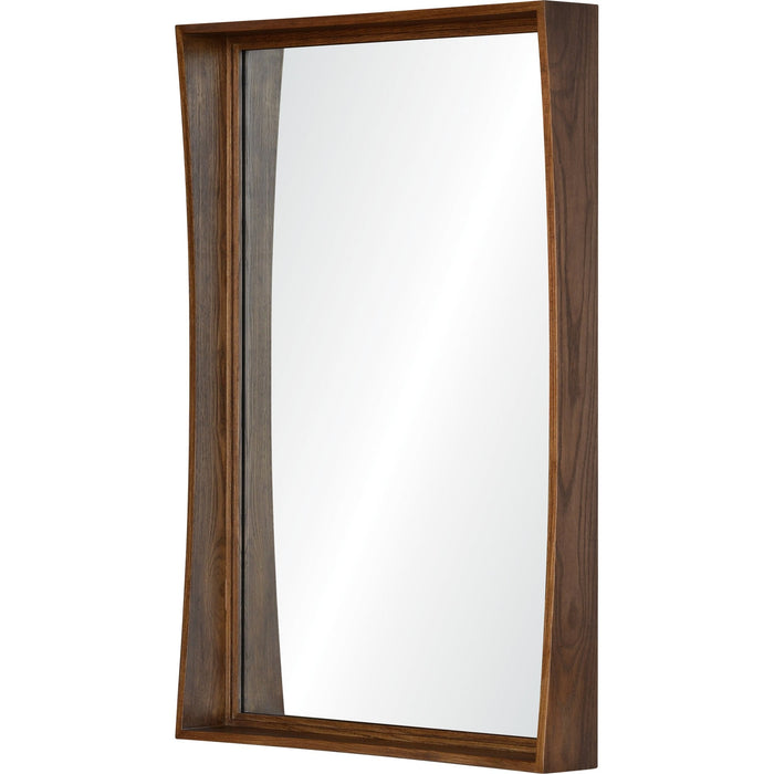 Renwil Pershing Rectangle Mirror With A Walnut Frame Model: MT2380