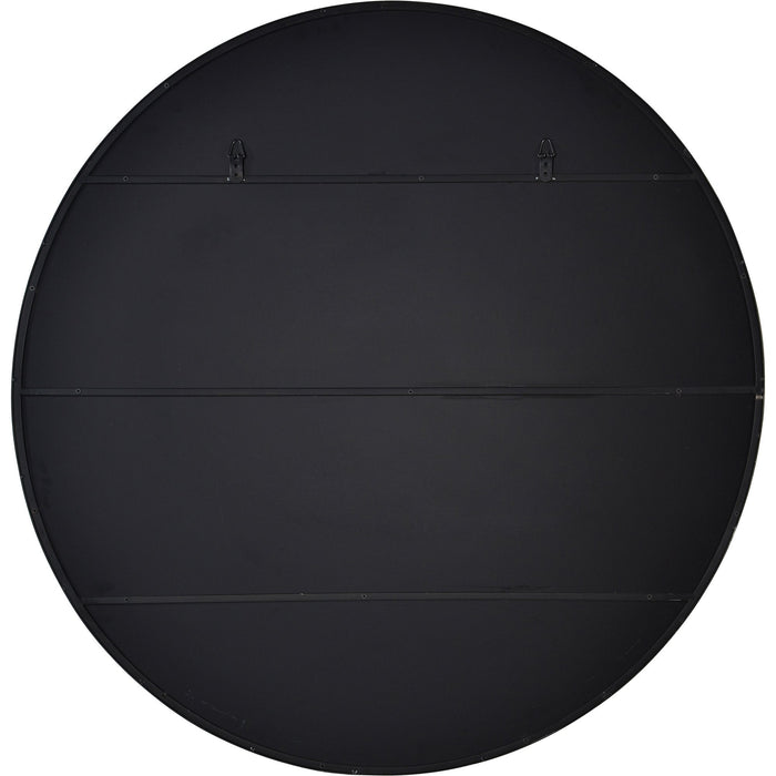 Renwil Prospect Round Mirror With A Black Frame Model: MT2289