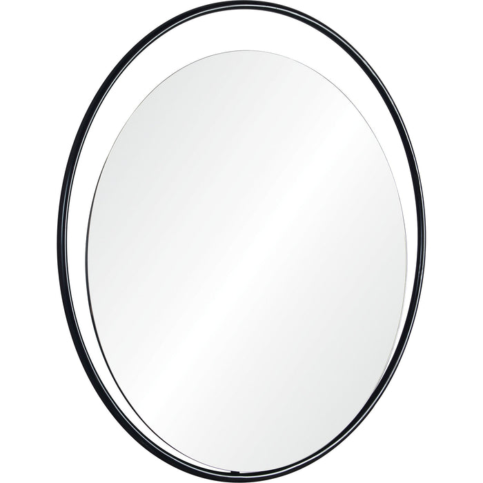 Renwil Rochford Round Mirror With A Matte Black Model: MT2317