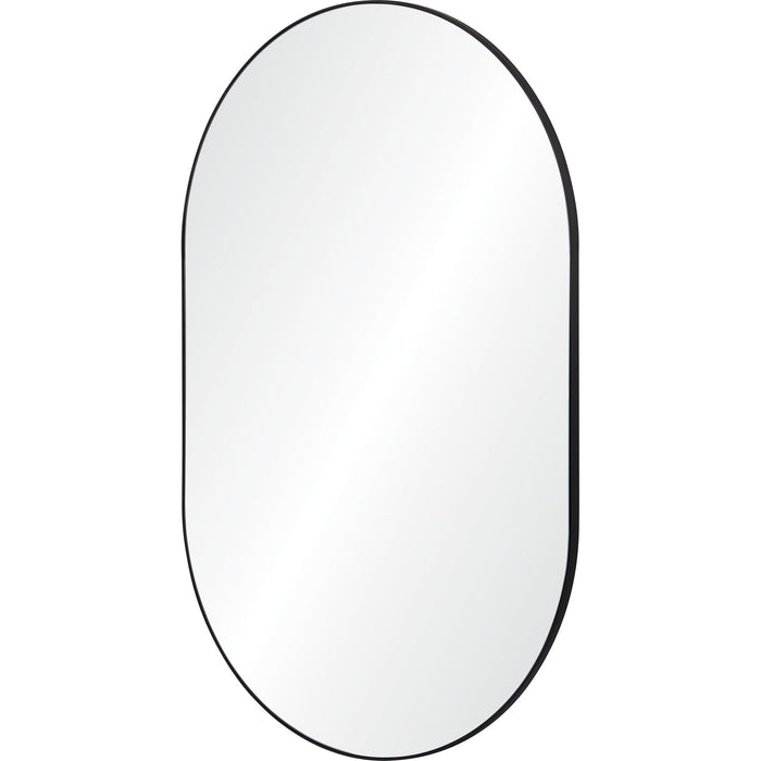 Renwil Webster Oval Mirror With A Black Frame Model: MT2394