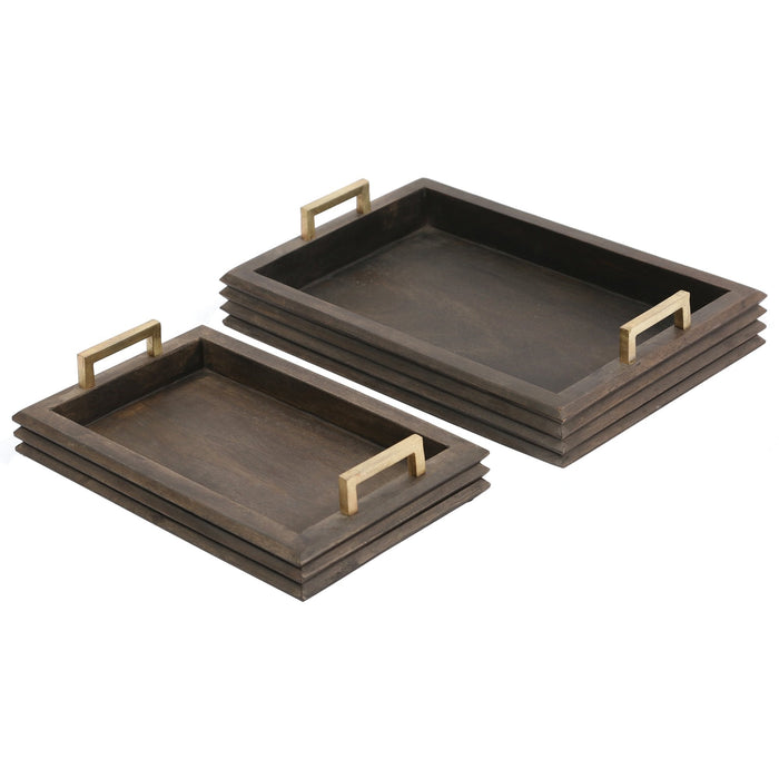 Renwil Yucca Tray Set Of 2 Model: STA717