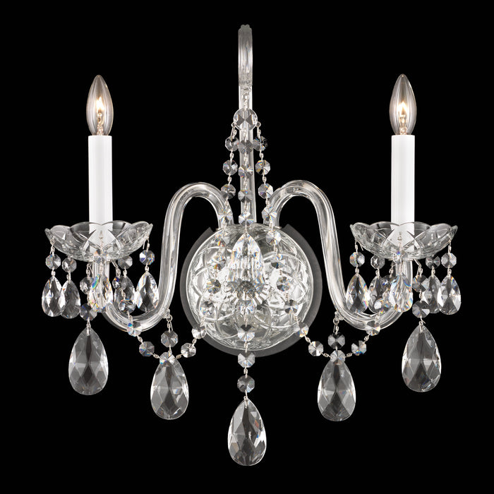 Schonbek Arlington 2 Light Crystal Wall Sconce