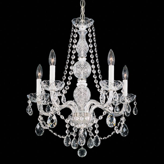 Schonbek Arlington 5 Light Crystal Chandelier