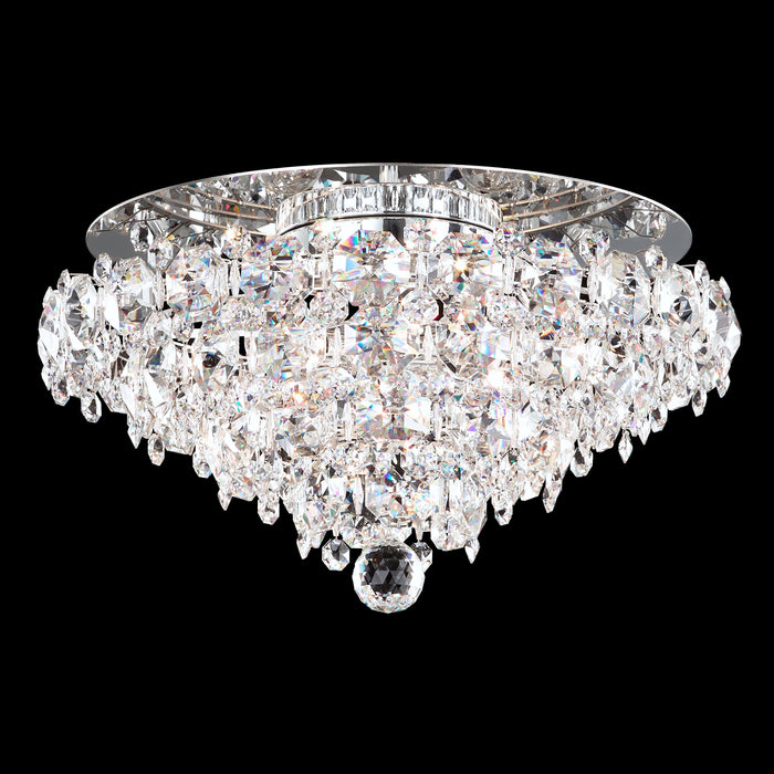 Schonbek Baronet 4 Light Crystal Close to Ceiling Light