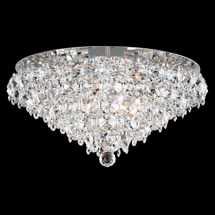 Schonbek Baronet 6 Light Crystal Close to Ceiling Light