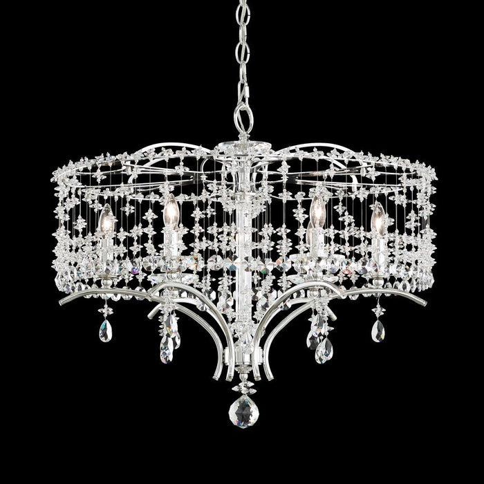 Schonbek Bella Rose 6 Light Crystal Chandelier 24.5 Inch Model: TC1024N-06H