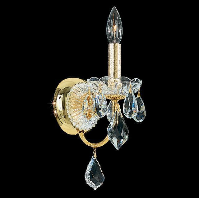 Schonbek Century 1 Light Crystal Wall Sconce