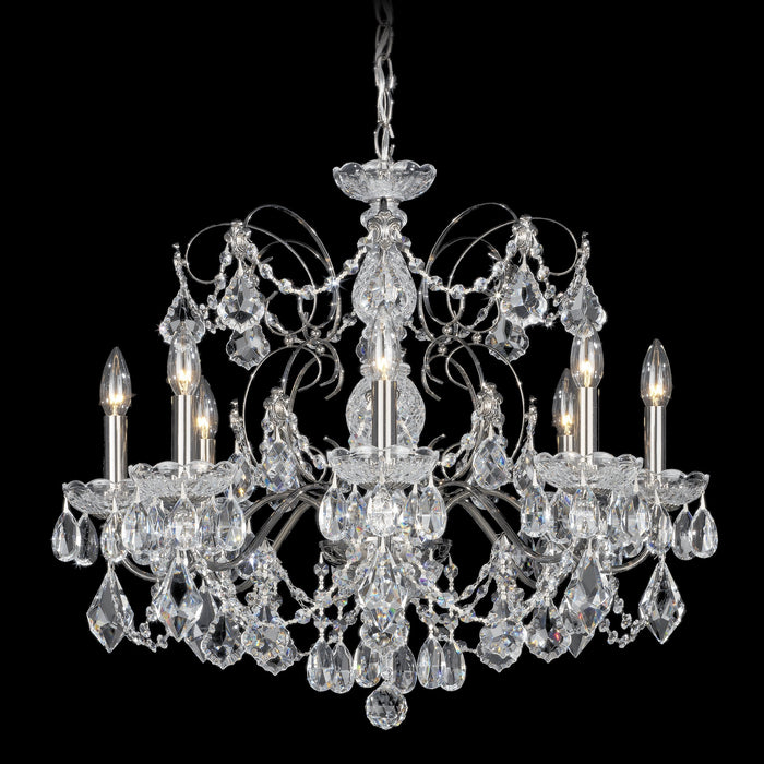 Schonbek Century 8 Light Crystal Chandelier