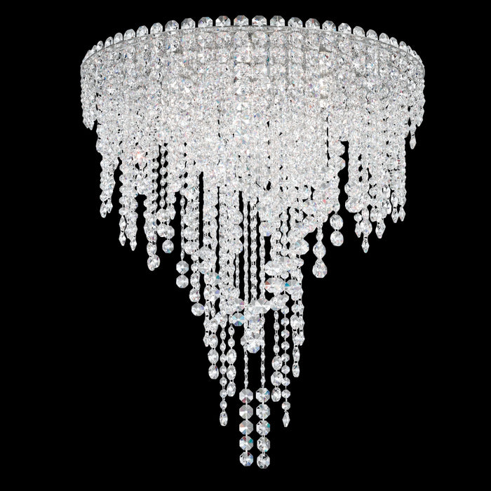 Schonbek Chantant 6 Light Crystal Close to Ceiling Light