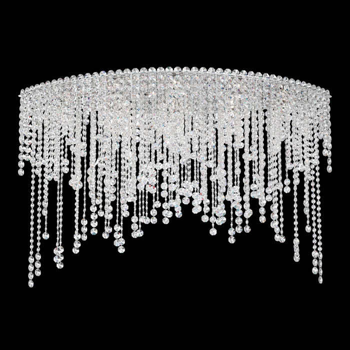 Schonbek Chantant 8 Light Crystal Close to Ceiling Light