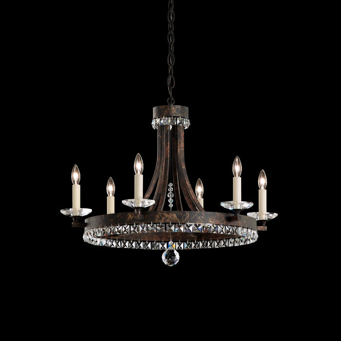 Schonbek Early American 6 Light Crystal Pendant Model: ER1006N-44H