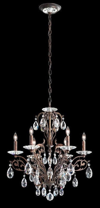 Schonbek Filigrae 6 Light Crystal Chandelier