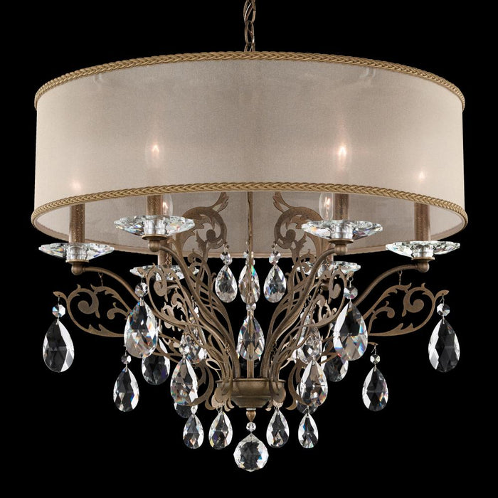 Schonbek Filigrae 6 Light Crystal Chandelier