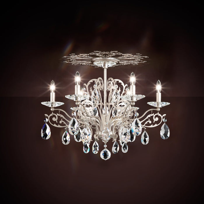 Schonbek Filigrae 6 Light Crystal Chandelier Model: FE7206N-22H