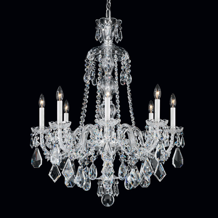 Schonbek Hamilton 8 Light Crystal Chandelier