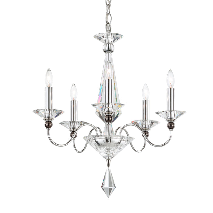 Schonbek Jasmine 5 Light Crystal Chandelier