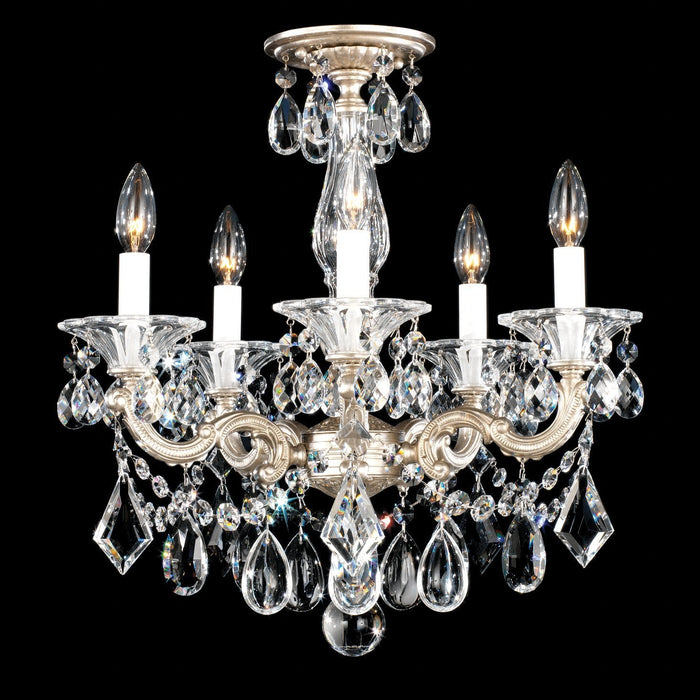 Schonbek La Scala 5 Light Crystal Chandelier