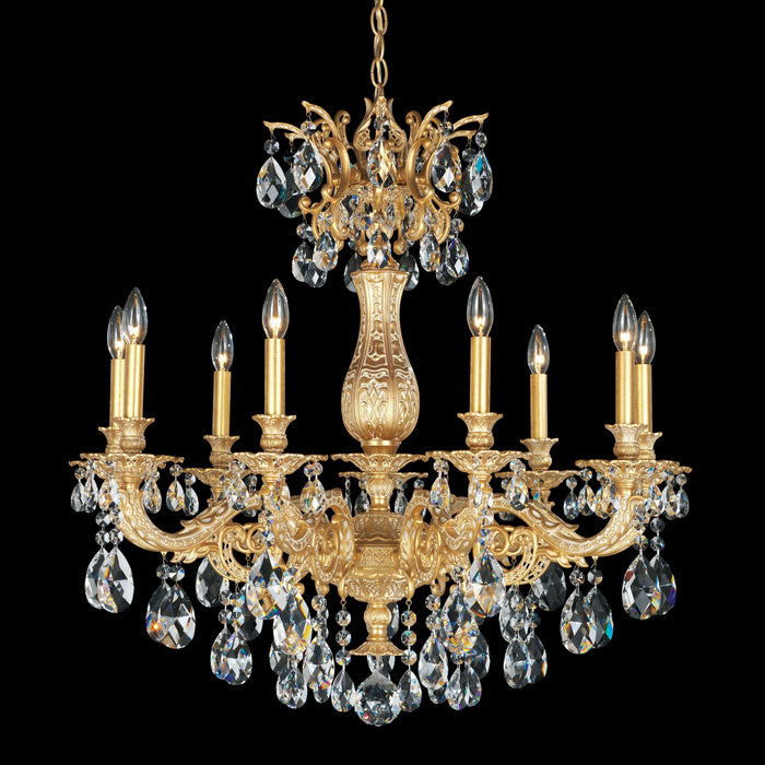 Schonbek Milano 9 Light Crystal Chandelier