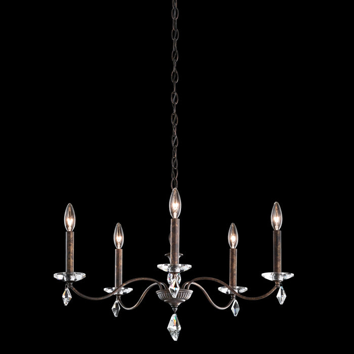 Schonbek Modique 5 Light Crystal Chandelier