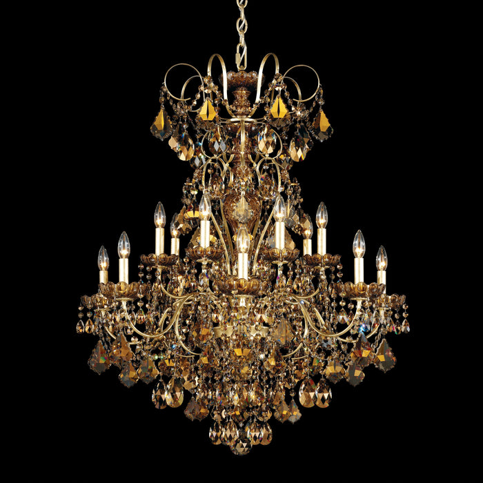 Schonbek New Orleans 14 Light Crystal Chandelier