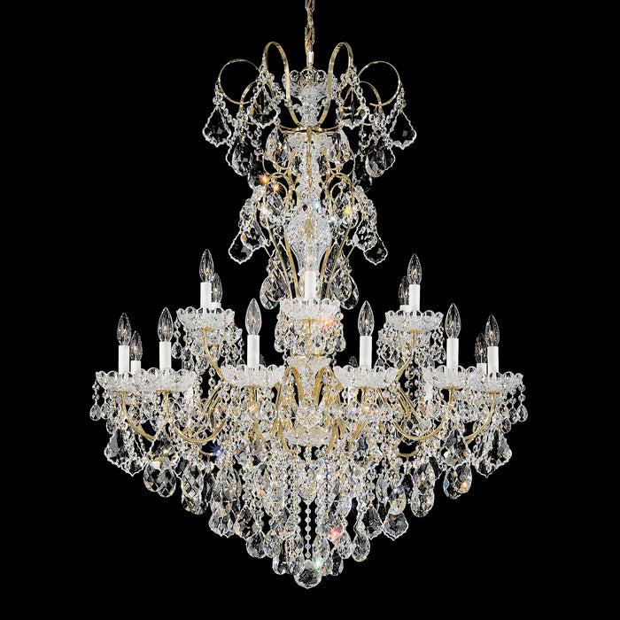 Schonbek New Orleans 18 Light Crystal Chandelier