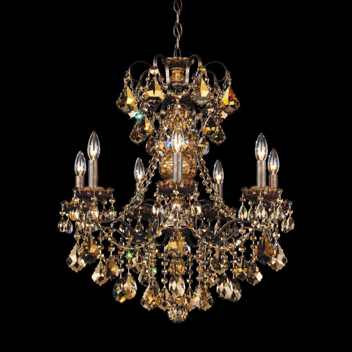 Schonbek New Orleans 7 Light Crystal Chandelier