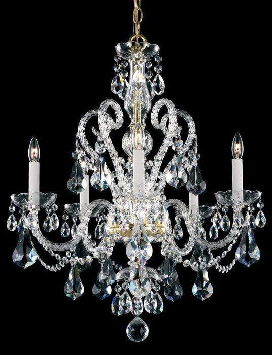 Schonbek Novielle 5 Light Crystal Chandelier