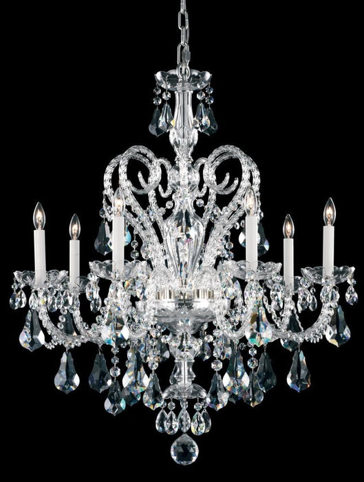 Schonbek Novielle 7 Light Crystal Chandelier