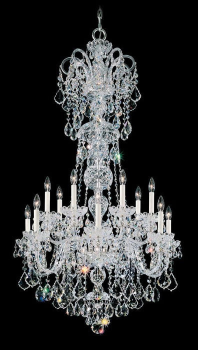 Schonbek Olde World 14 Light Crystal Chandelier