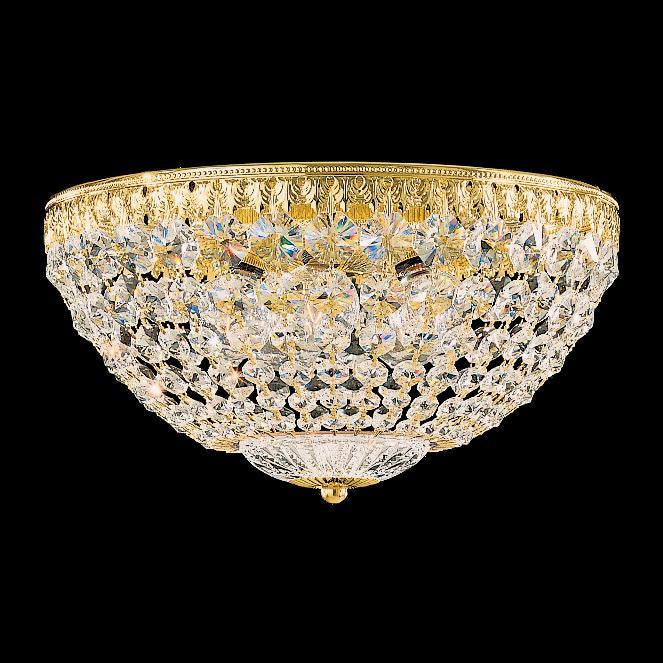 Schonbek Petit Crystal 5 Light Crystal Close to Ceiling Light