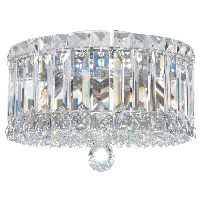 Schonbek Plaza 4 Light Crystal Close to Ceiling Light