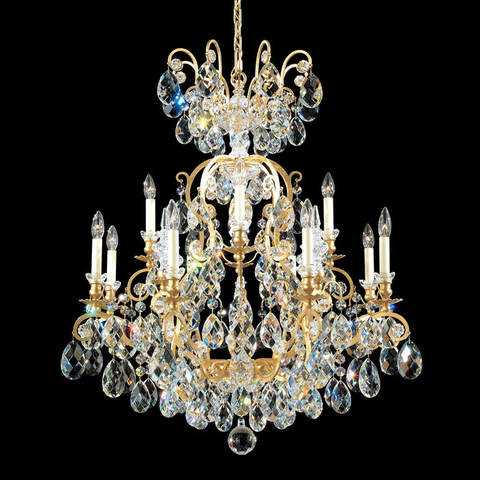 Schonbek Renaissance 13 Light Crystal Chandelier