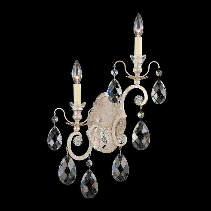 Schonbek Renaissance 2 Light Crystal Wall Sconce