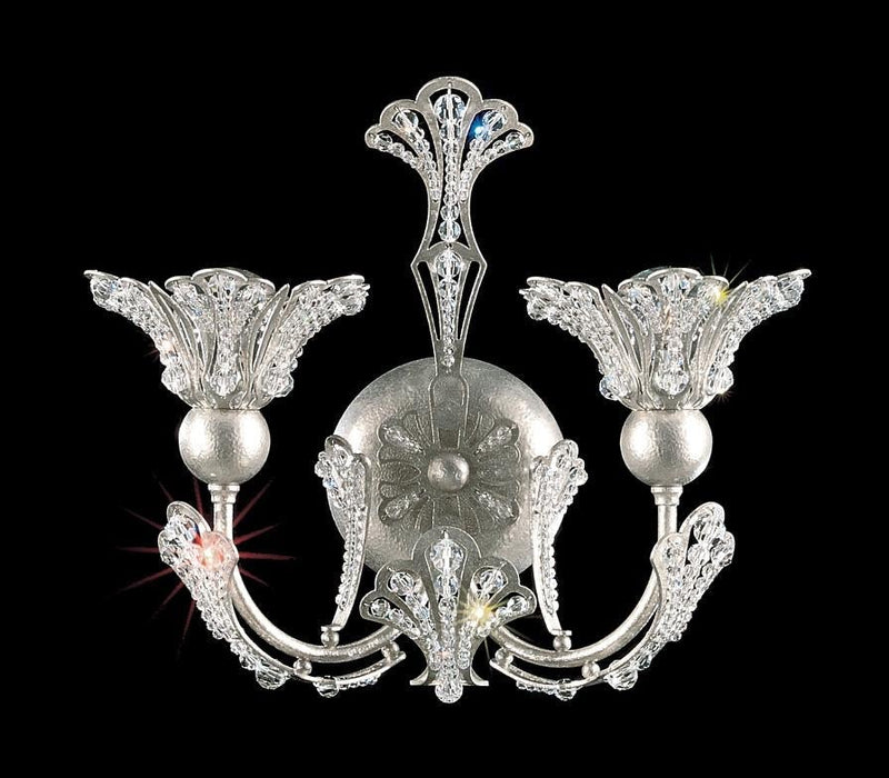 Schonbek Rivendell 2 Light Crystal Wall Sconce