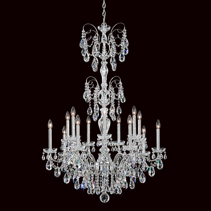 Schonbek Sonatina 14 Light Crystal Chandelier