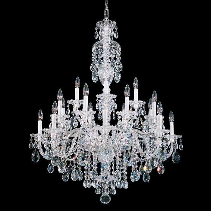 Schonbek Sterling 20 Light Crystal Chandelier