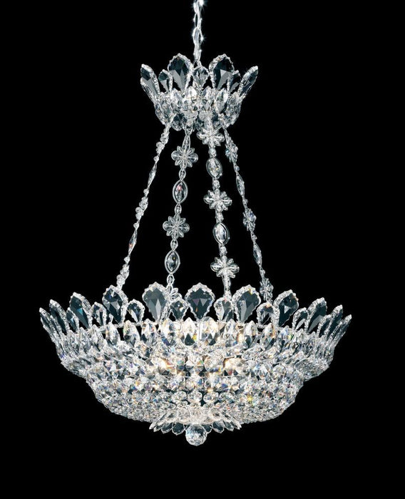 Schonbek Trilliane 12 Light Crystal Pendant Chandelier