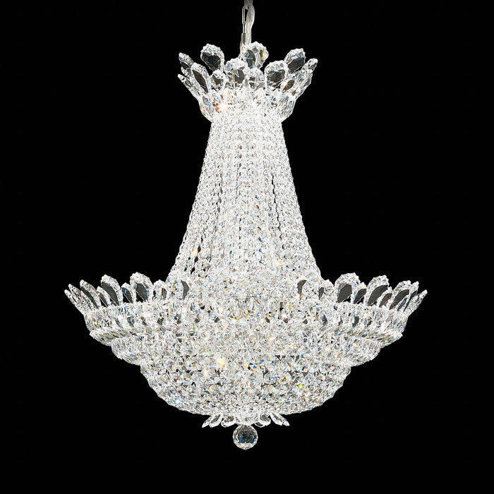 Schonbek Trilliane 40 Light 110v Chandelier In Silver Model: 5872A