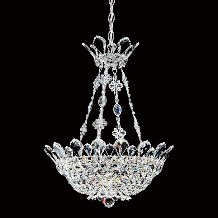 Schonbek Trilliane 8 Light 110v Chandelier In Silver Model: 5798A