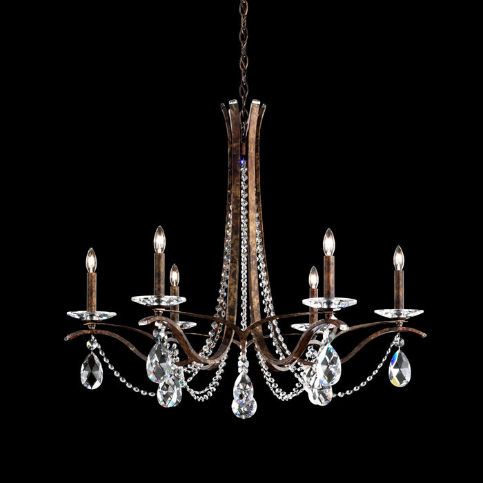 Schonbek Vesca 6 Light Chandelier In Heirloom Gold Model: VA8336N-22H