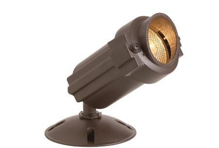 Snoc  Cast Aluminum Accent Light (closed And Gasketed) With Visor Model:2514 LH