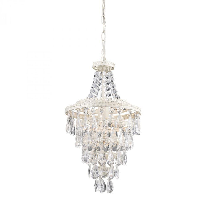 Sterling 122-002 Clear Crystal Pendant Lamp