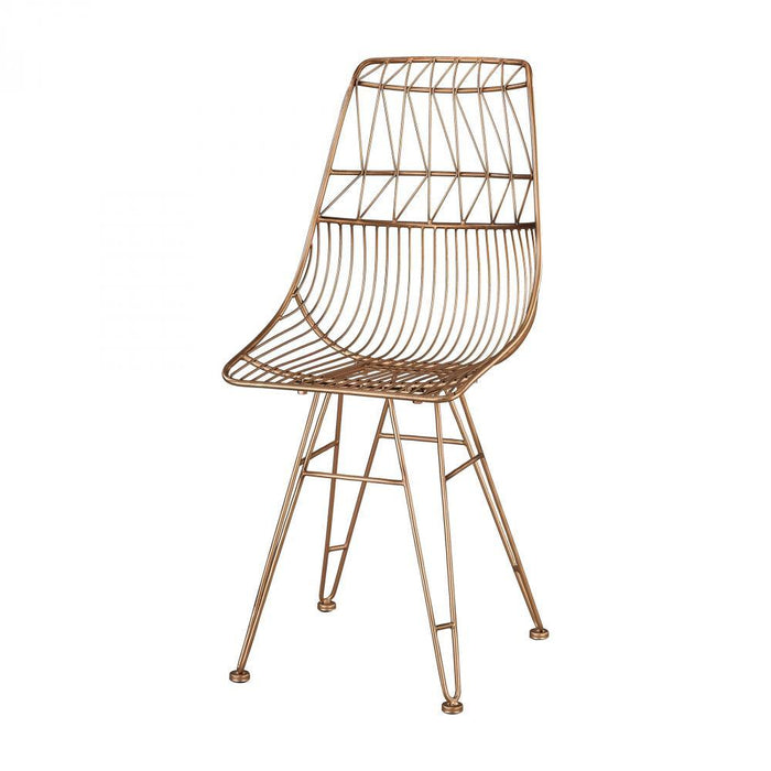 Sterling 3138-266 Jette Chair In Rose Gold