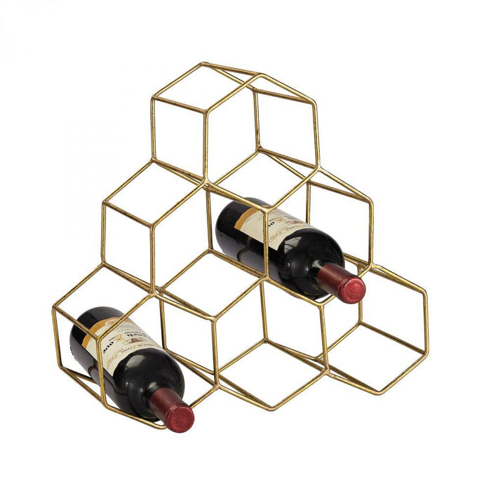 Sterling 51-026 Angular Study Hexagonal Wine Rack