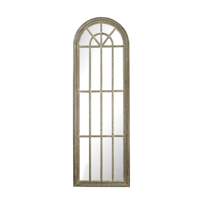 Sterling 6100-007 Full Length Arched Window Pane Mirror