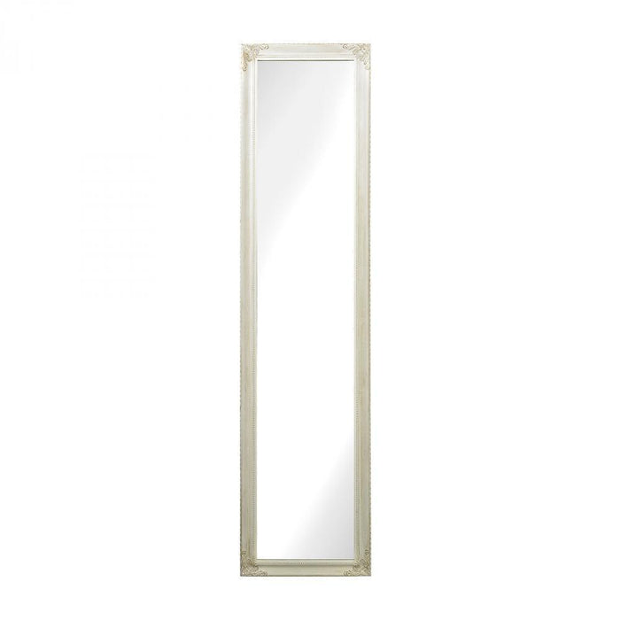 Sterling 6100-015 Masalia Floor Mirror In Antique White