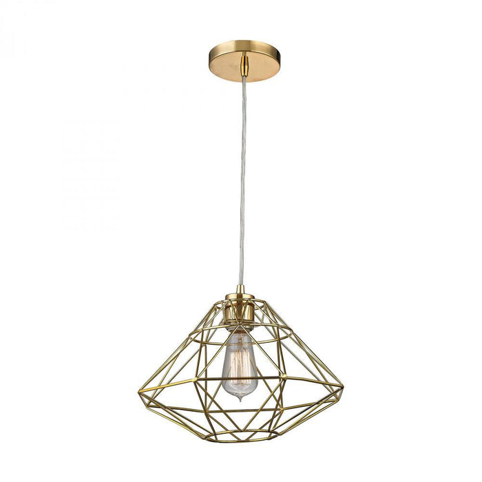 Sterling D2963 Paradigm 1 Light Pendant In Gold